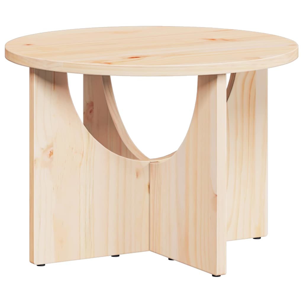 Kava Stol Prirodna 50 x 50 x 35 cm Masivna borovina
