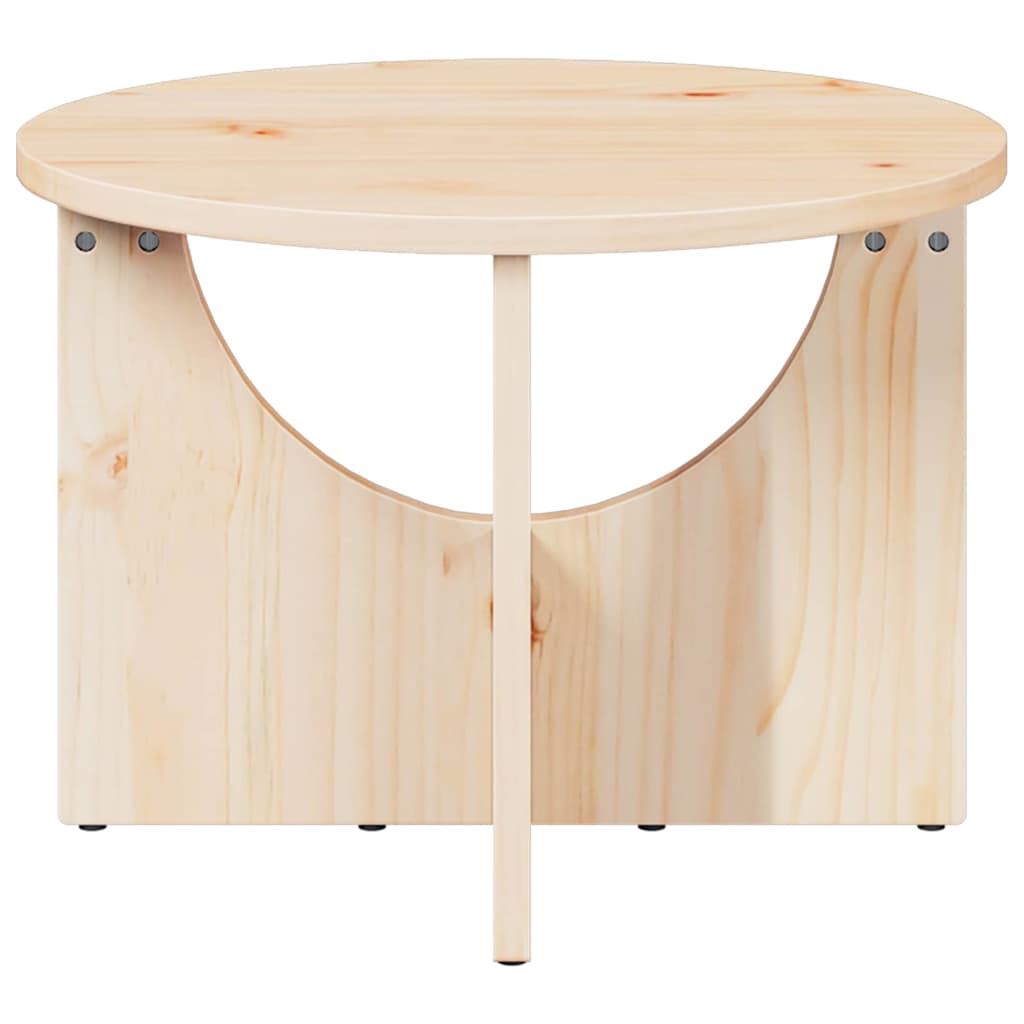 Kava Stol Prirodna 50 x 50 x 35 cm Masivna borovina