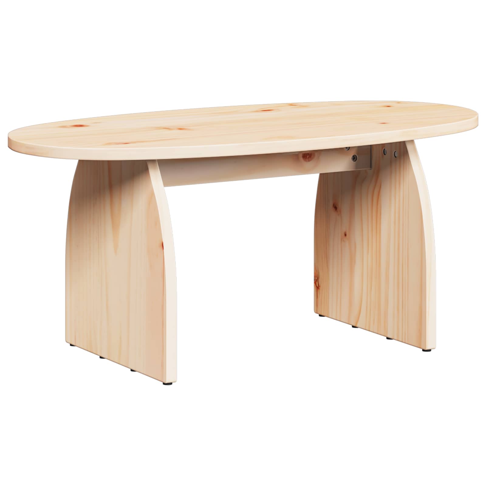 Kava Stol Smeđa 80 x 40 x 35 cm Čvrsto borovo drvo