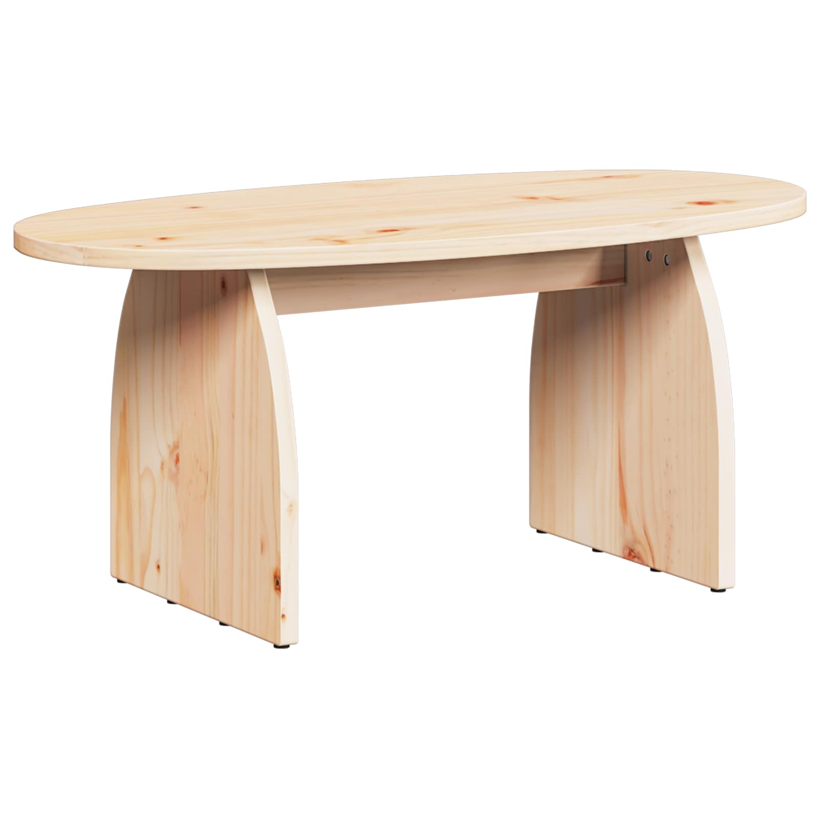Kava Stol Smeđa 80 x 40 x 35 cm Čvrsto borovo drvo
