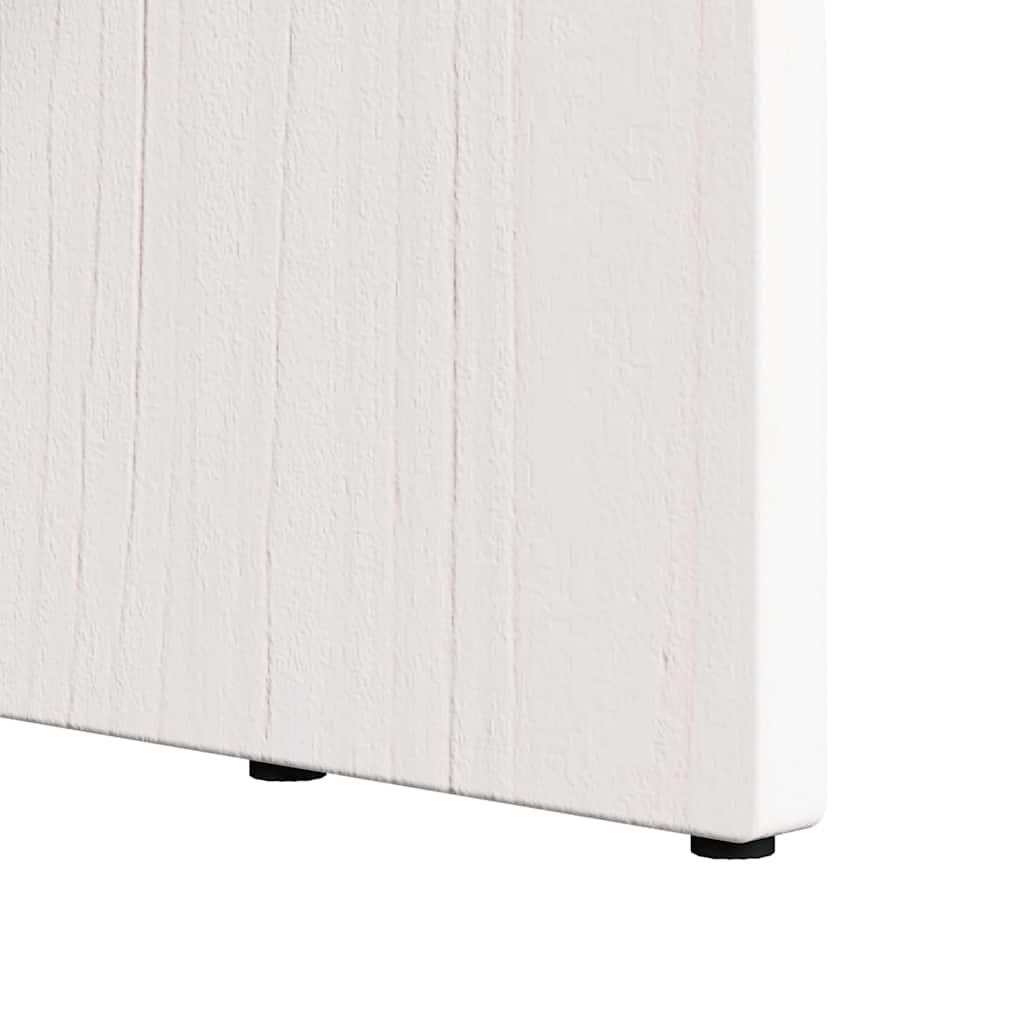 Kava Stol Bijelo 80 x 40 x 35 cm Čvrsto borovo drvo