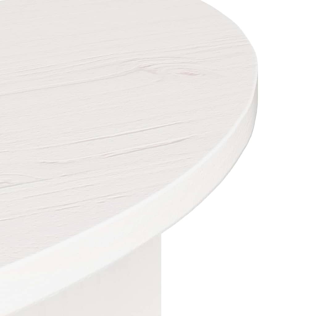 Kava Stol 2 pcs Bijelo Masivna borovina