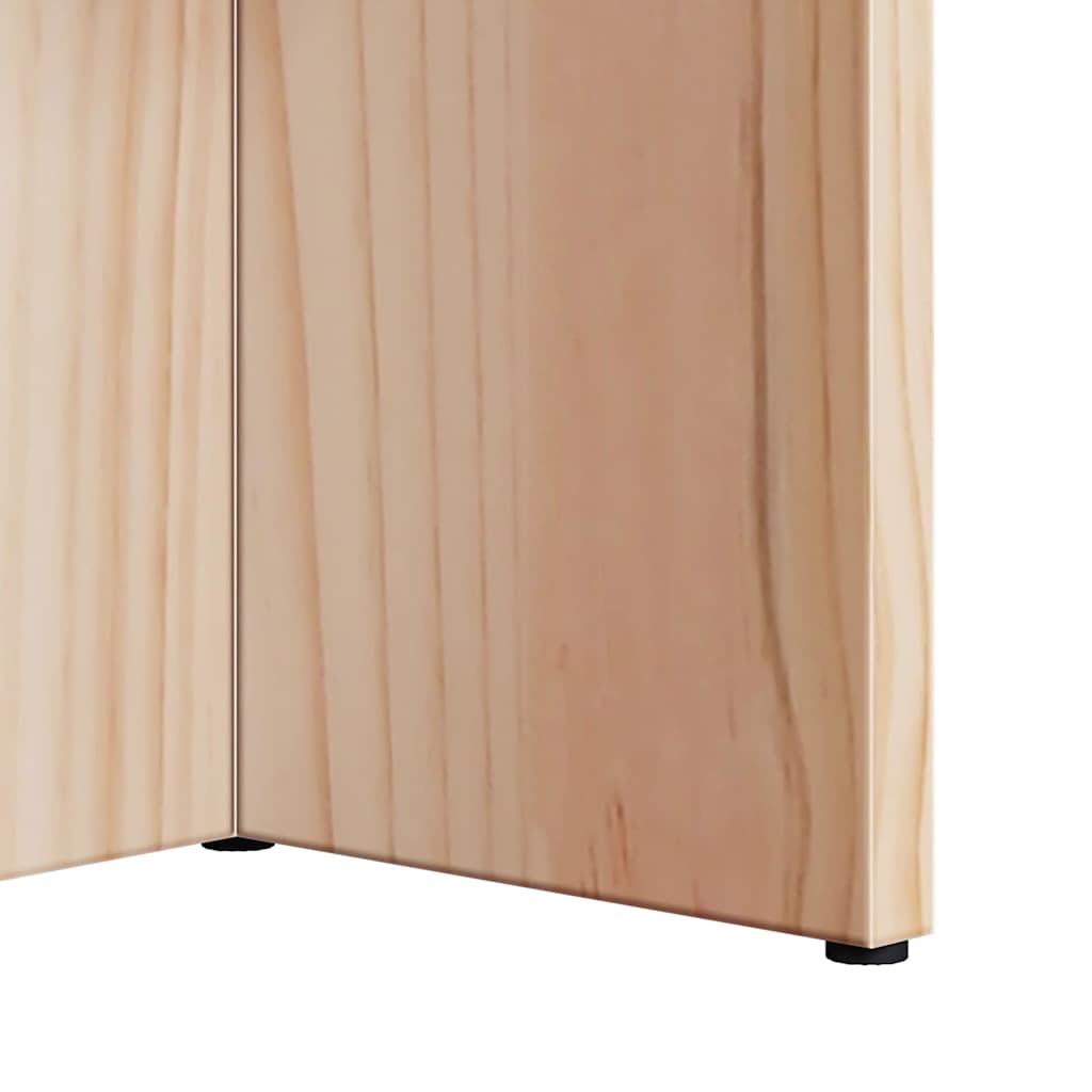 Kava Stol Prirodna 80 x 39,5 x 35 cm Čvrsto borovo drvo