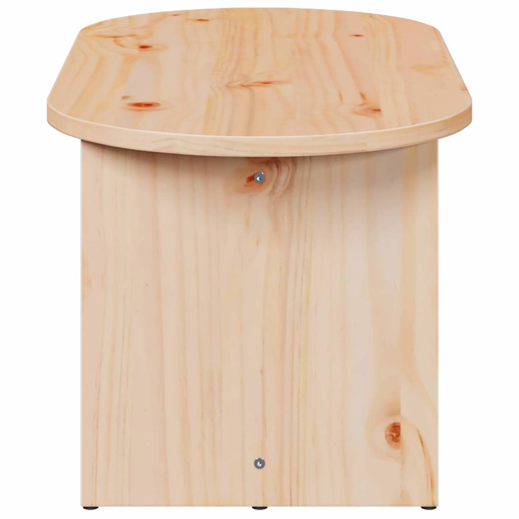 Kava Stol Prirodna 80 x 39,5 x 35 cm Čvrsto borovo drvo