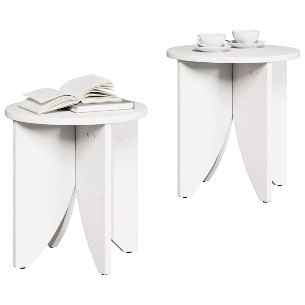Kava Stol 2 pcs Bijelo