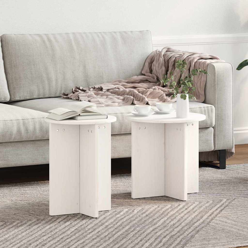 Kava Stol 2 pcs Bijelo