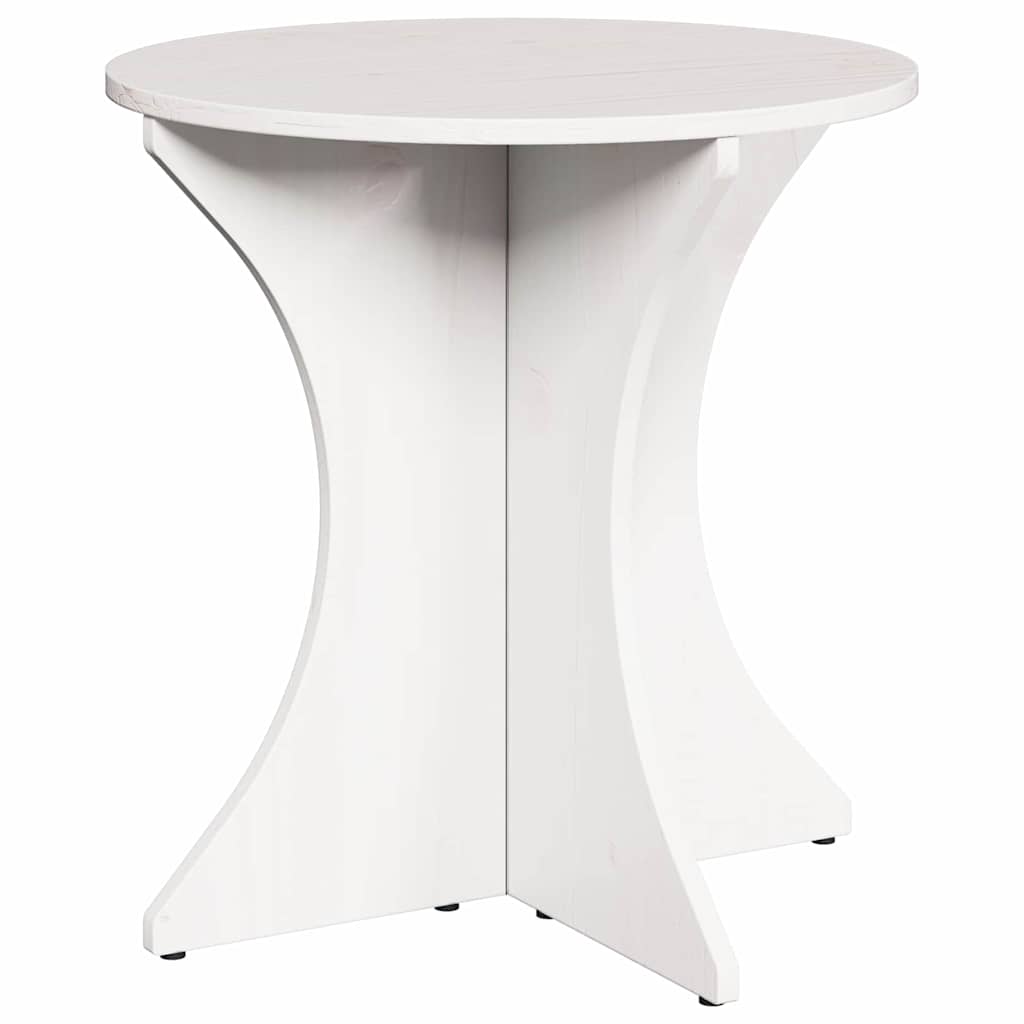 Kava Stol 2 pcs Bijelo Masivna borovina