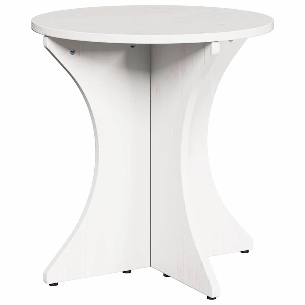 Kava Stol 2 pcs Bijelo Masivna borovina