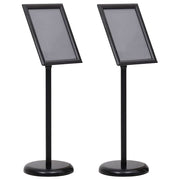Stalci za plakate 2 pcs Aluminij