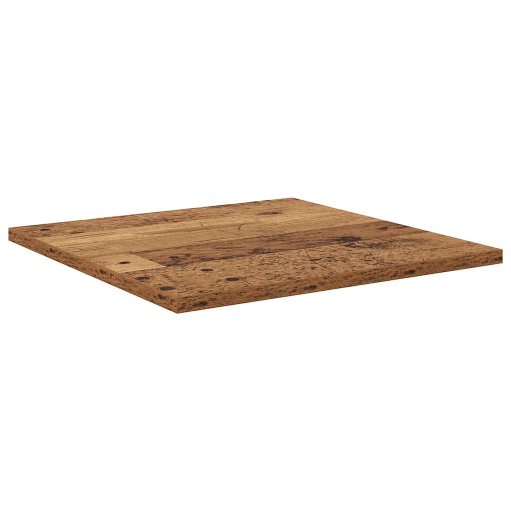 Police za knjige 4 pcs Smeđa 40 x 40 x 1,5 cm Konstruirano drvo