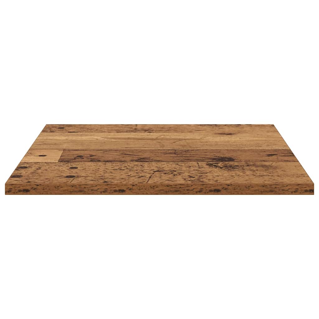 Police za knjige 4 pcs Smeđa 40 x 40 x 1,5 cm Konstruirano drvo