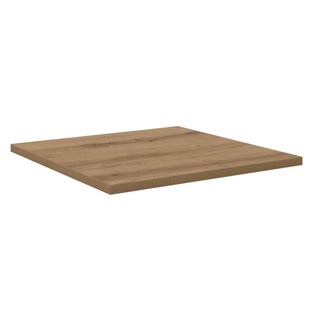 Police za knjige 4 pcs Smeđa 40 x 40 x 1,5 cm Konstruirano drvo