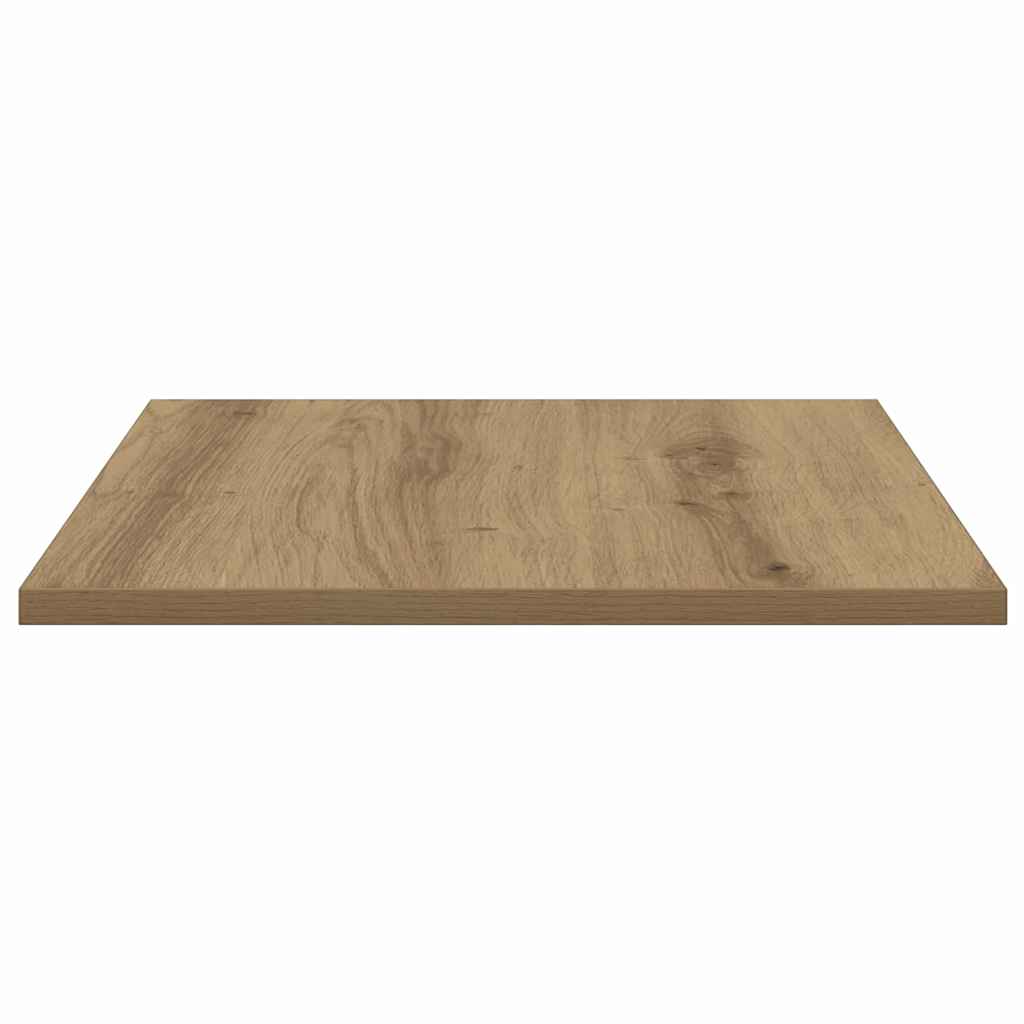 Police za knjige 4 pcs Smeđa 40 x 40 x 1,5 cm Konstruirano drvo
