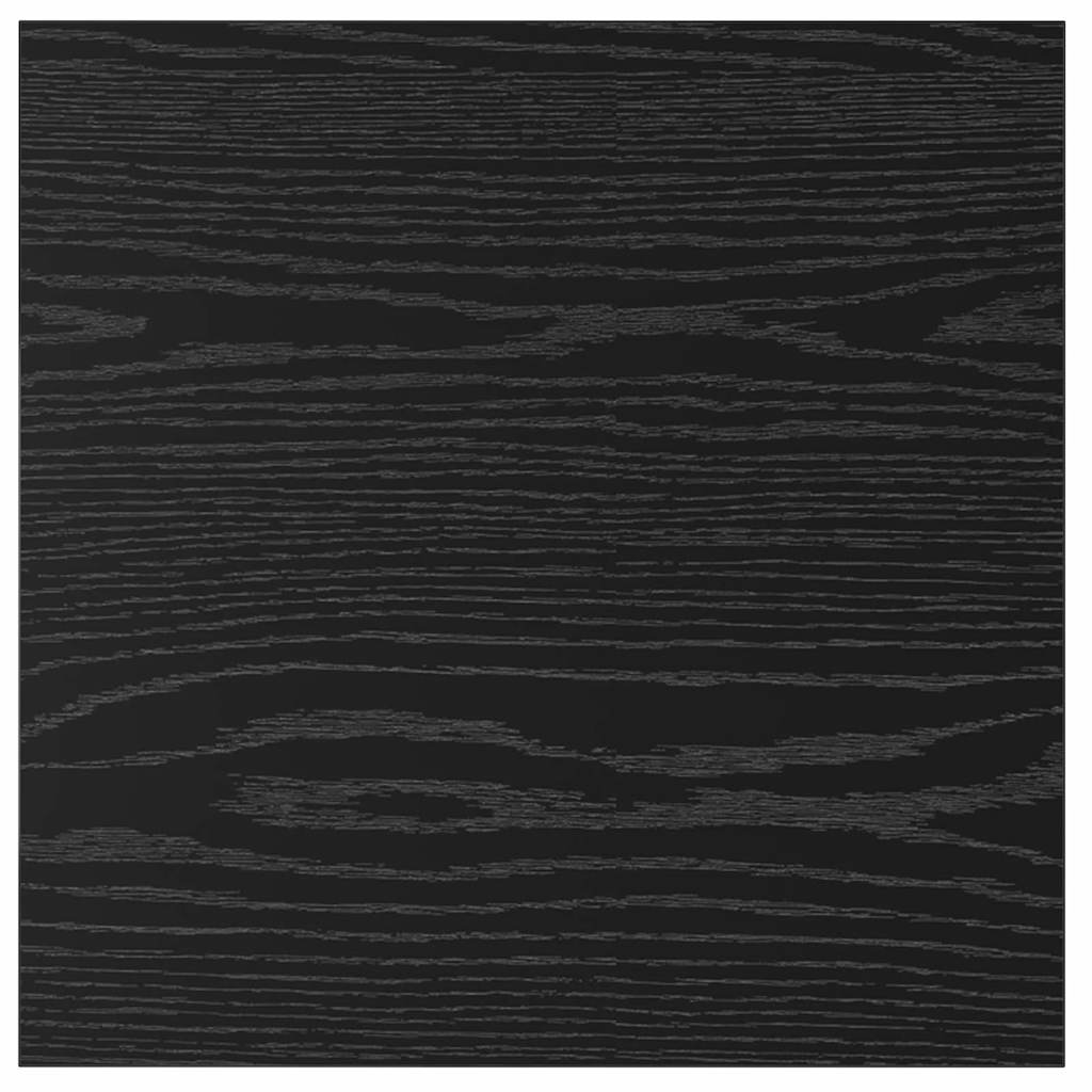 Police za knjige 4 pcs Crna 40 x 40 x 1,5 cm Konstruirano drvo