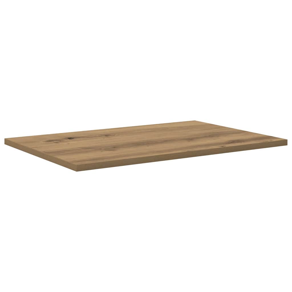 Police za knjige 4 pcs Smeđa 60 x 40 x 1,5 cm Konstruirano drvo