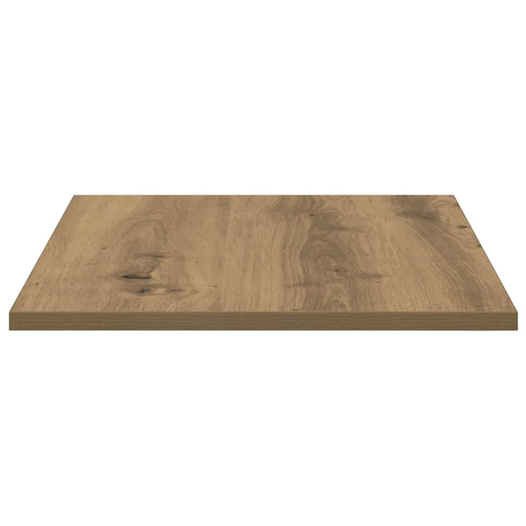 Police za knjige 4 pcs Smeđa 60 x 40 x 1,5 cm Konstruirano drvo