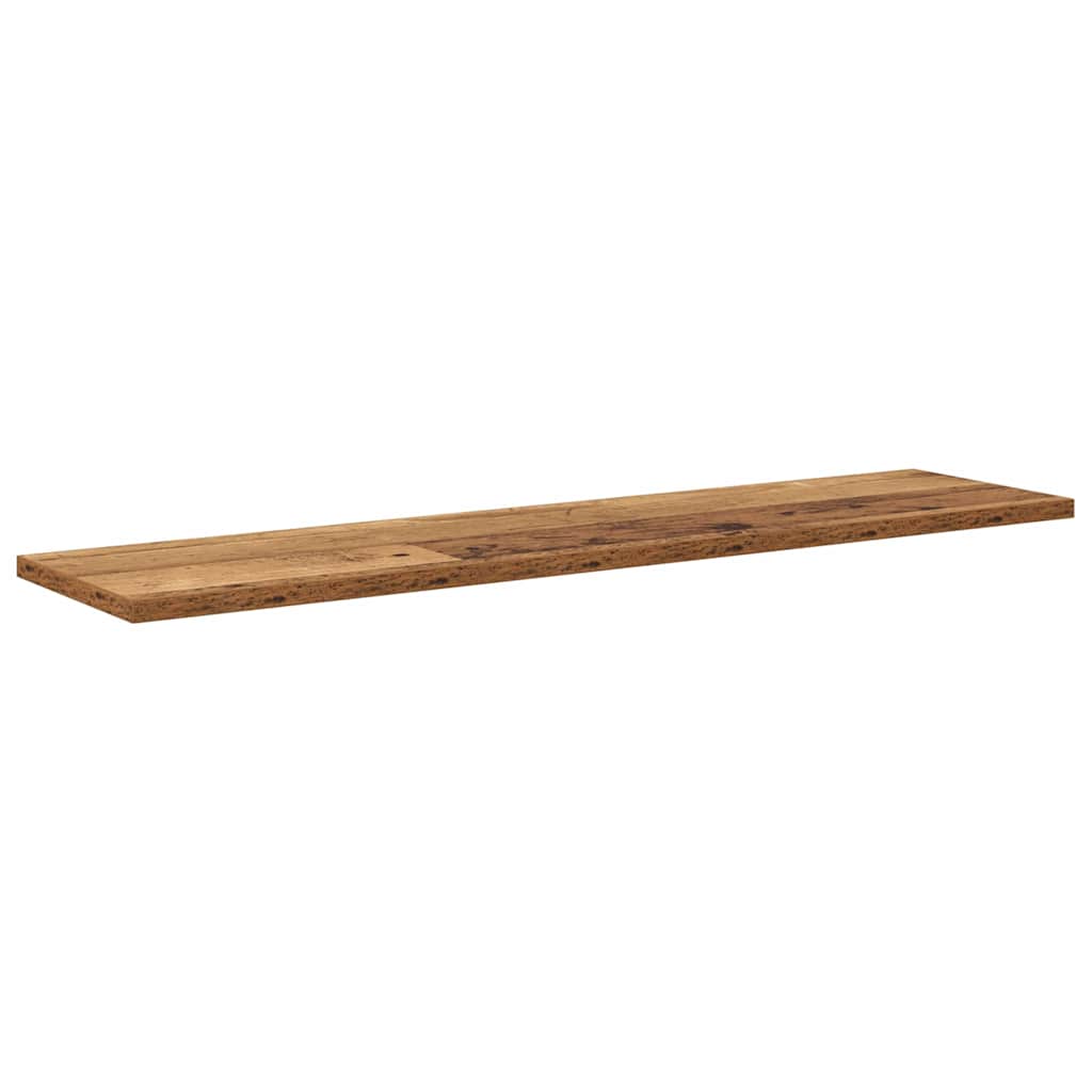 Police za knjige 4 pcs Smeđa 80 x 20 x 1,5 cm Konstruirano drvo