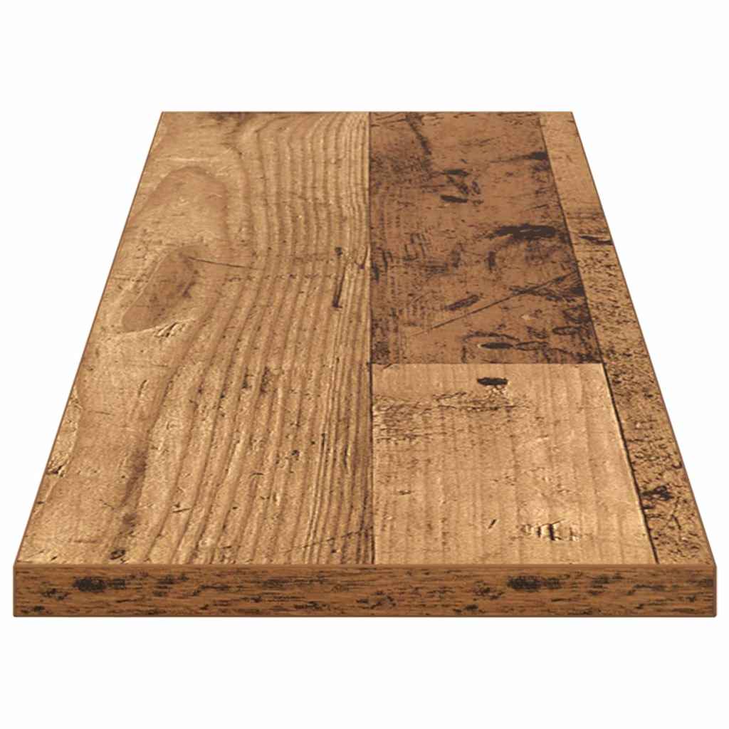 Police za knjige 4 pcs Smeđa 80 x 20 x 1,5 cm Konstruirano drvo