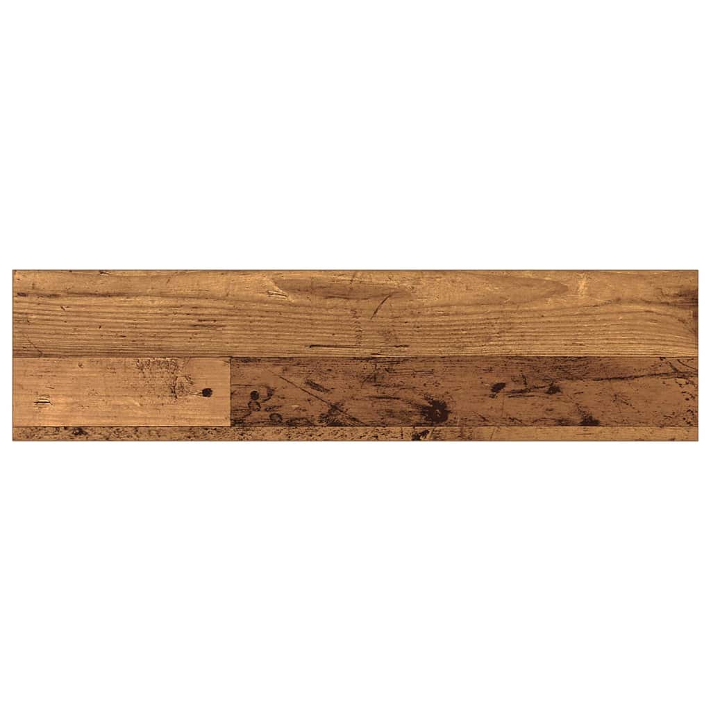 Police za knjige 4 pcs Smeđa 80 x 20 x 1,5 cm Konstruirano drvo