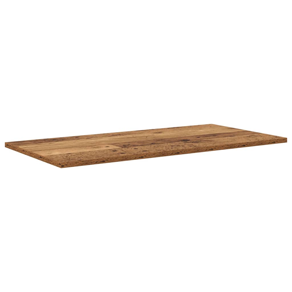 Police za knjige 4 pcs Smeđa 80 x 40 x 1,5 cm Konstruirano drvo