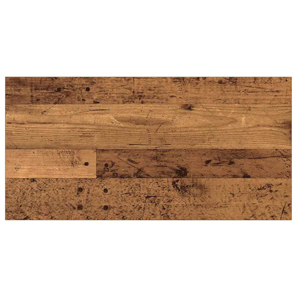Police za knjige 4 pcs Smeđa 80 x 40 x 1,5 cm Konstruirano drvo