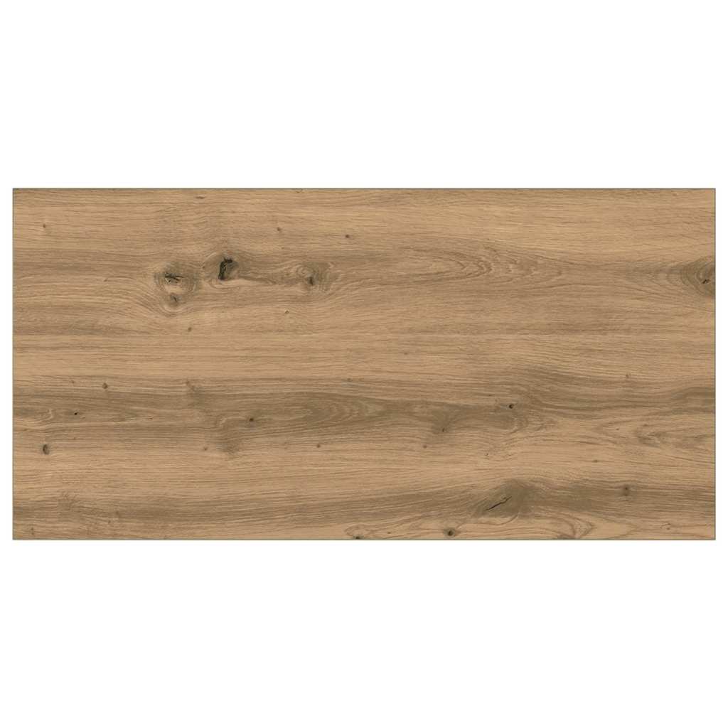 Police za knjige 4 pcs Smeđa 80 x 40 x 1,5 cm Konstruirano drvo