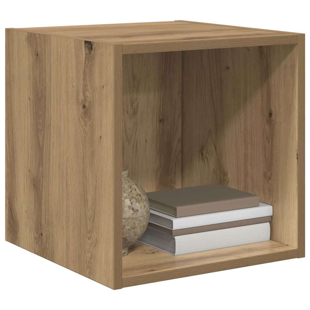 Ormar za Zid s policom 2 pcs Umjetnički hrast 37 x 37 x 37 cm