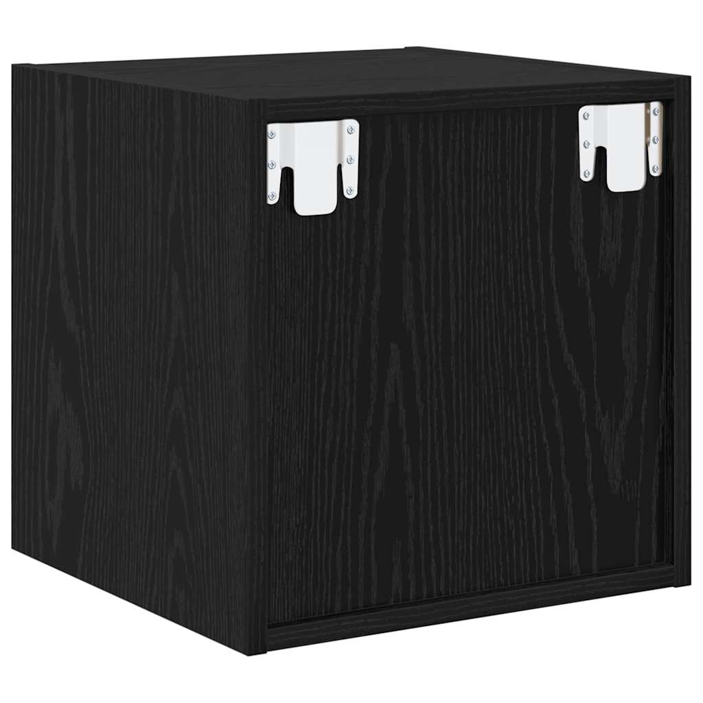 Ormar za Zid Zidne Crni hrast 37 x 37 x 37 cm Konstruirano drvo
