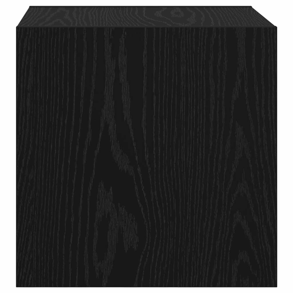 Ormar za Zid Zidne Crni hrast 37 x 37 x 37 cm Konstruirano drvo
