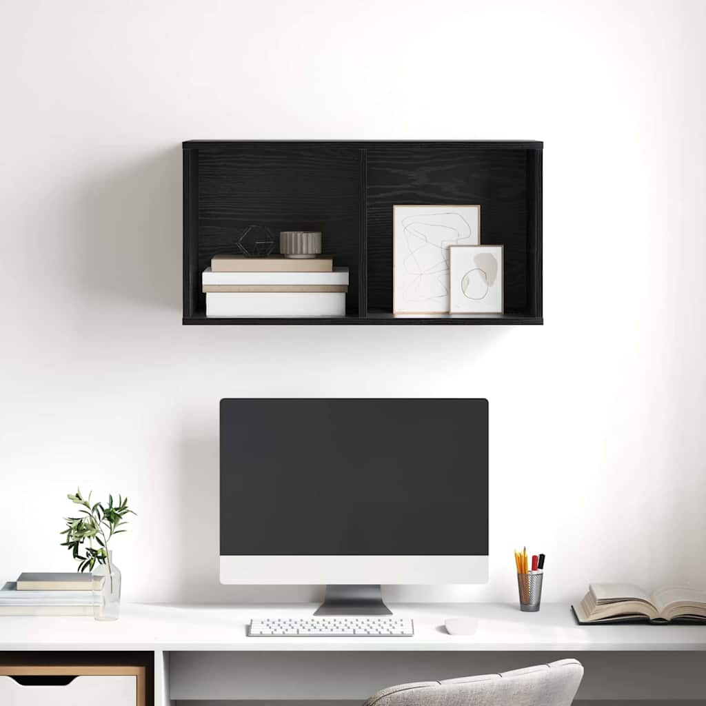 Set TV komoda Crni hrast 37 x 37 x 72 cm Konstruirano drvo