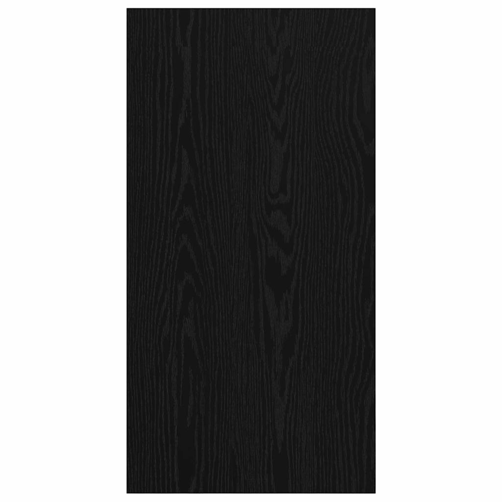 Set TV komoda Crni hrast 37 x 37 x 72 cm Konstruirano drvo