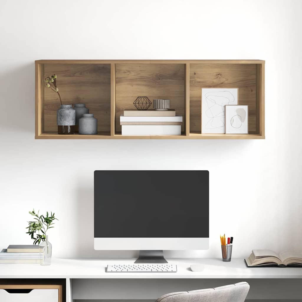 Set TV komoda Zidne Umjetnički hrast 37 x 37 x 107 cm
