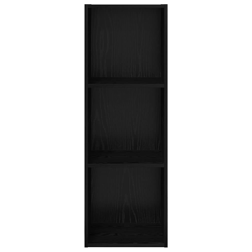 Set TV komoda Crni hrast 37 x 37 x 107 cm Konstruirano drvo