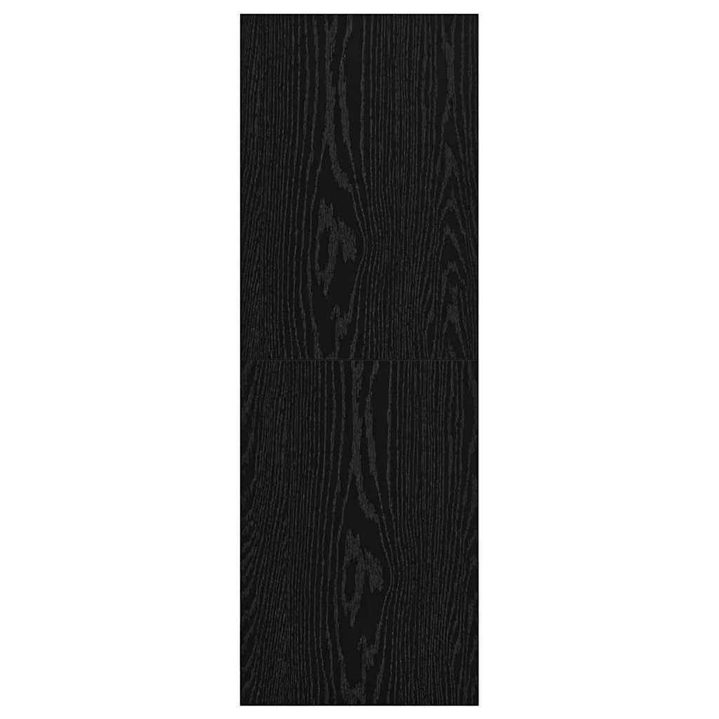 Set TV komoda Crni hrast 37 x 37 x 107 cm Konstruirano drvo