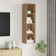 Set TV komoda Zidne Umjetnički hrast 37 x 37 x 142,5 cm