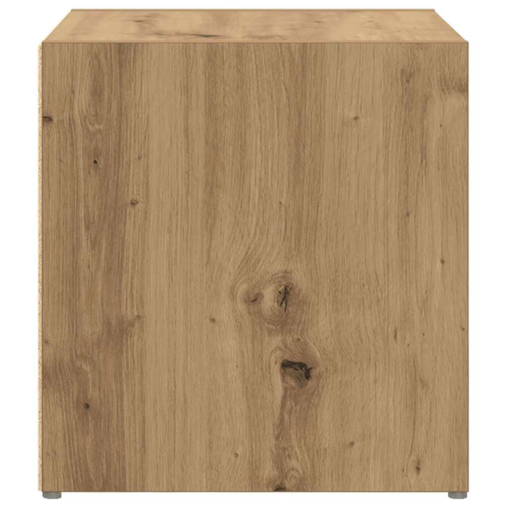 Set TV komoda Zidne 2 pcs Umjetnički hrast 37 x 35 x 37,5 cm