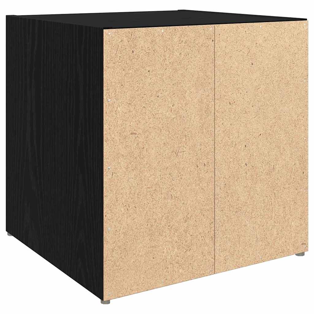 Set TV komoda 2 pcs 37 x 35 x 37,5 cm Crna Konstruirano drvo