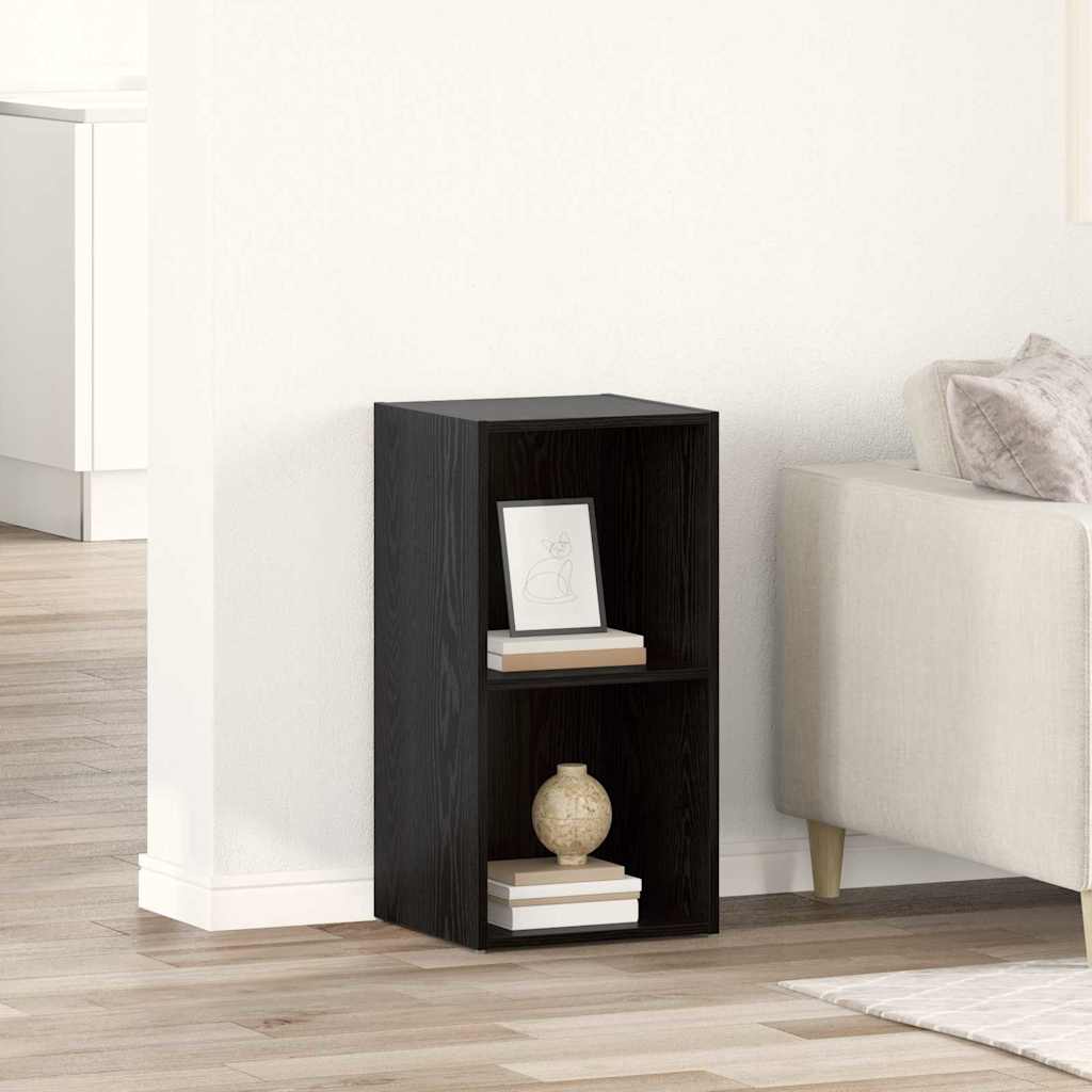 Set TV komoda Zidne Crna 72 x 35 x 37 cm Konstruirano drvo