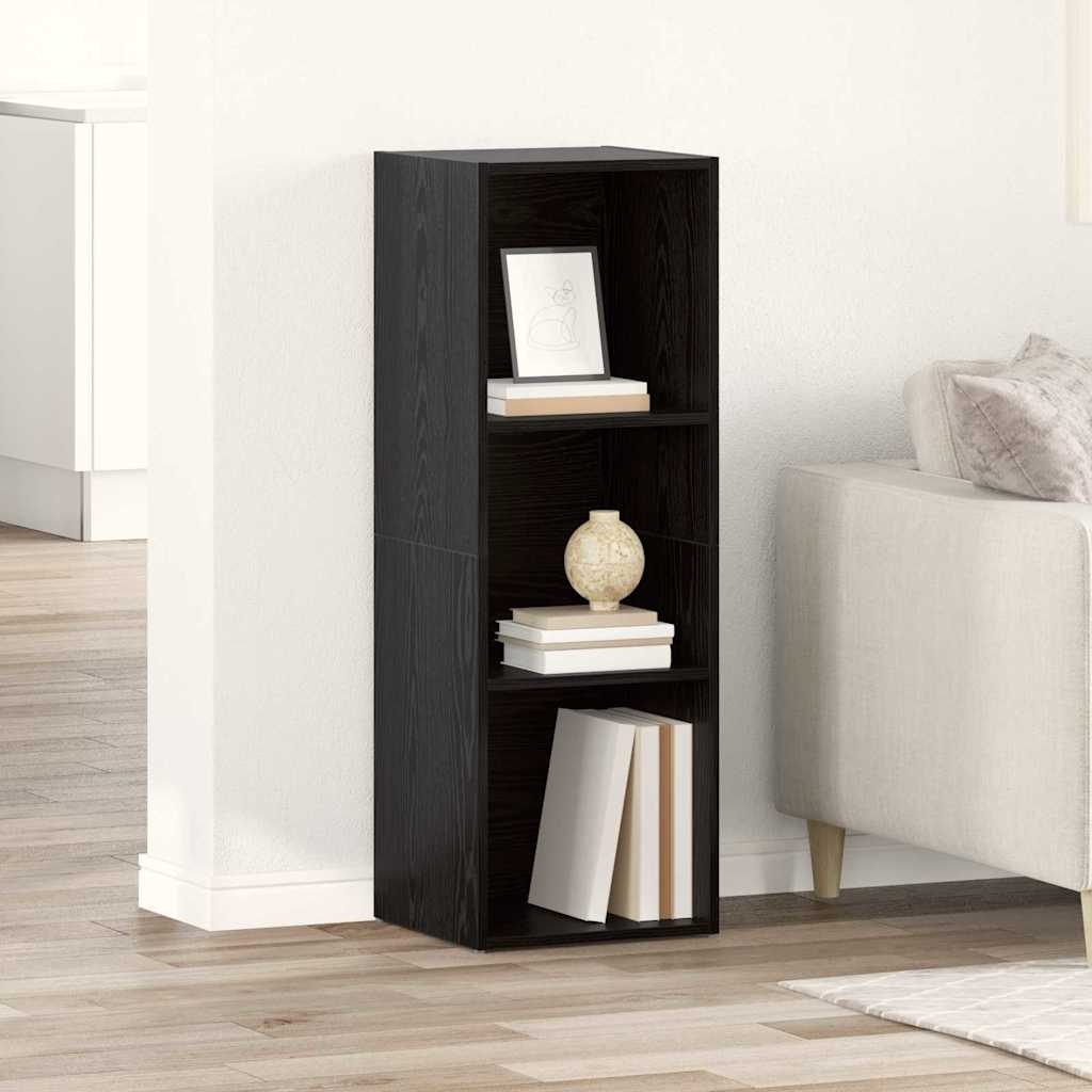 Set TV komoda Zidne Crna 72 x 35 x 37 cm Konstruirano drvo