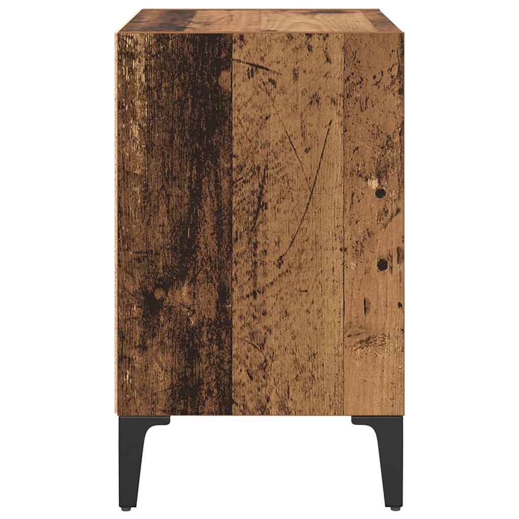 Noćni ormar Staro drvo 40 x 30 x 50 cm Konstruirano drvo