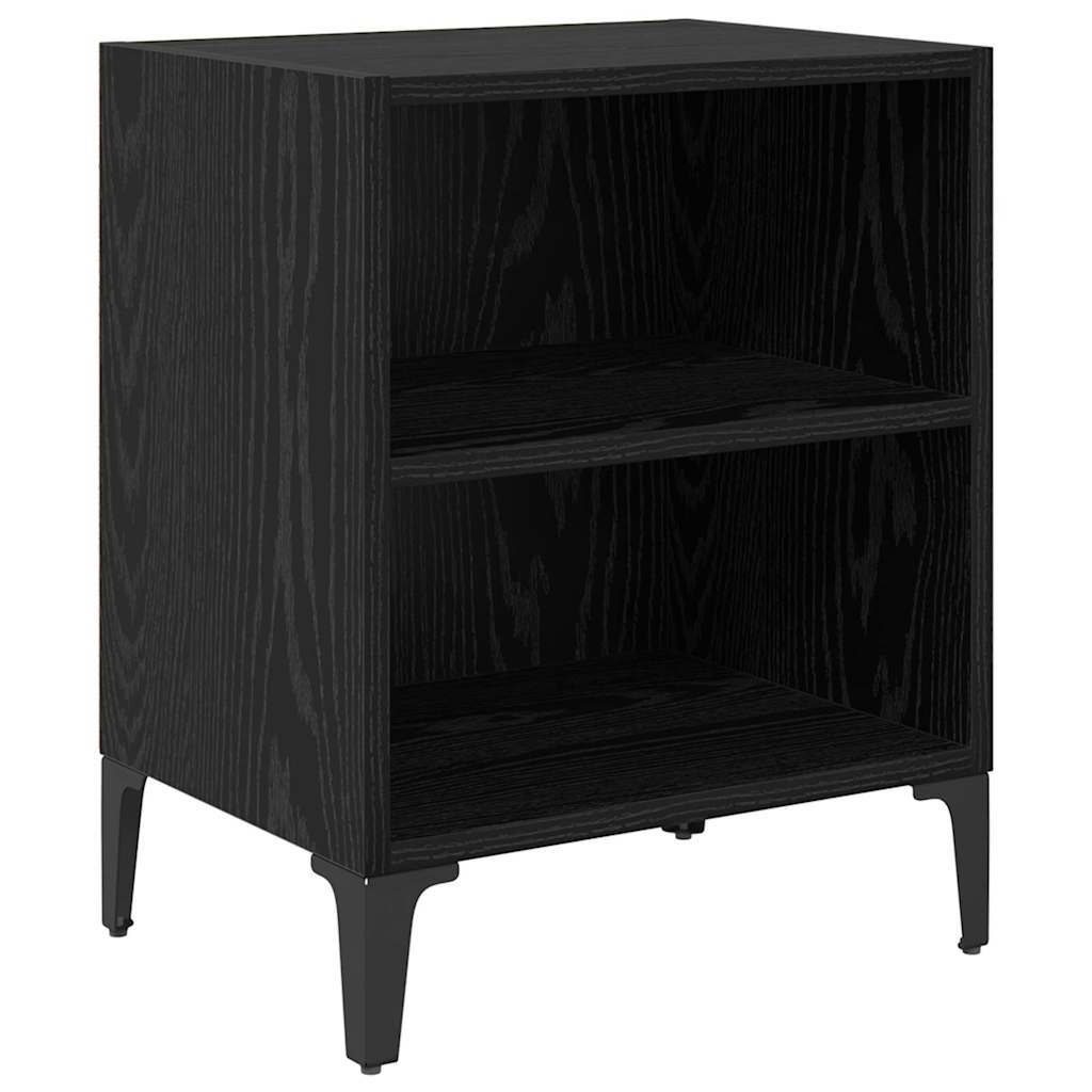 Noćni ormar Crni hrast 40 x 30 x 50 cm Konstruirano drvo