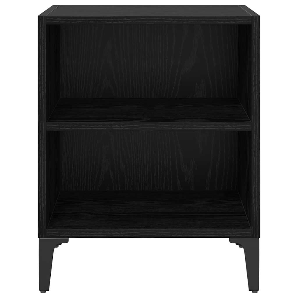 Noćni ormar Crni hrast 40 x 30 x 50 cm Konstruirano drvo