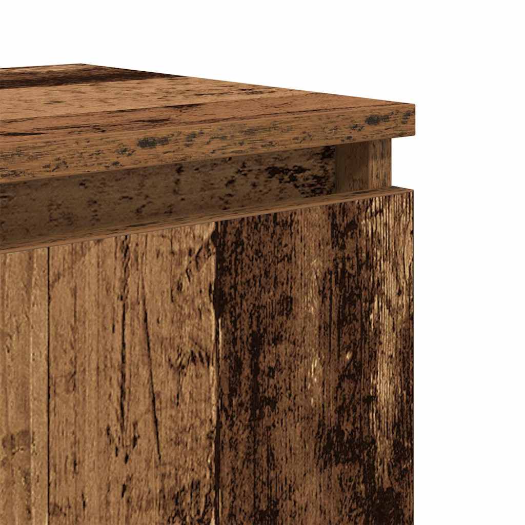 Noćni ormar Staro drvo 40 x 30 x 50 cm Konstruirano drvo