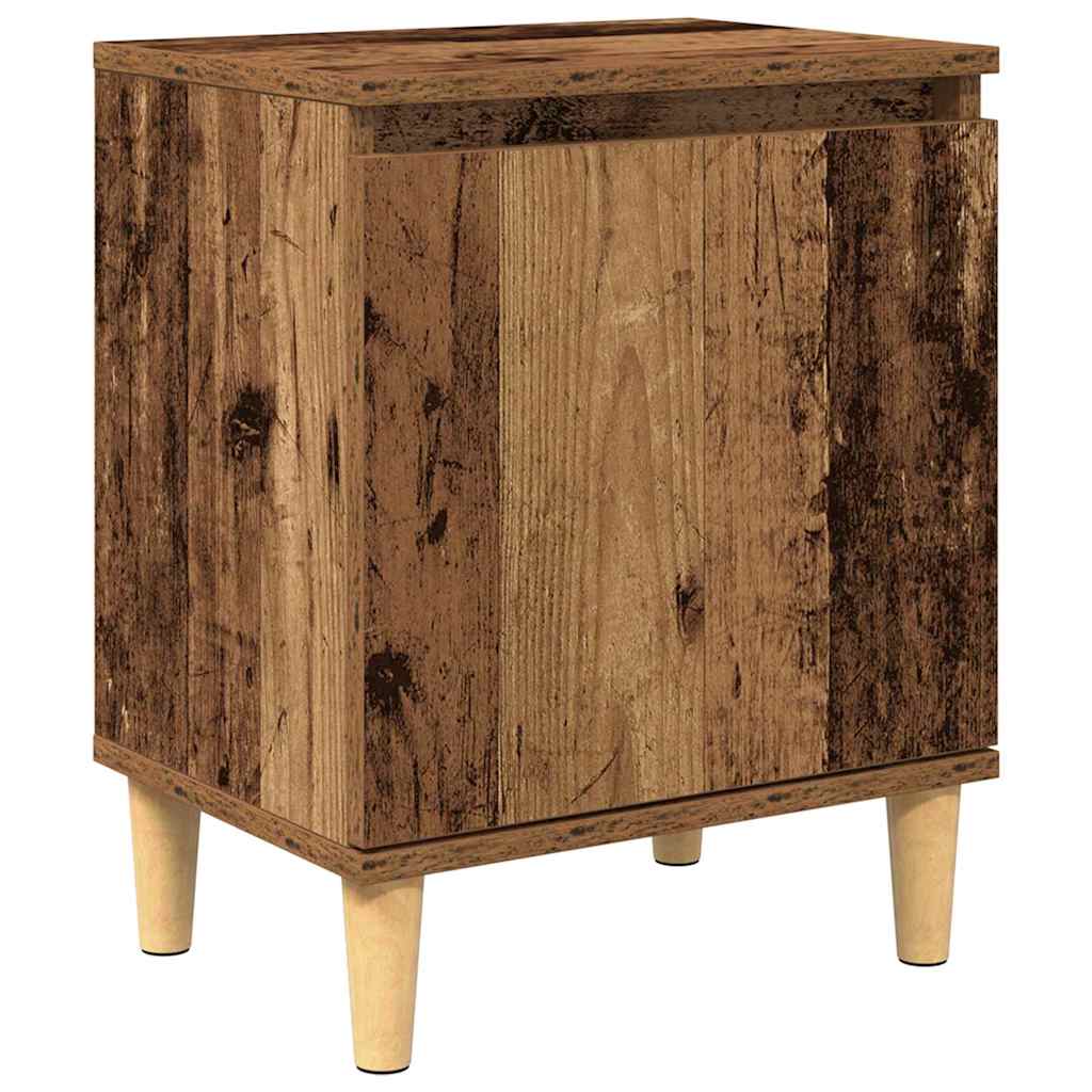 Noćni ormar Staro drvo 40 x 30 x 50 cm Konstruirano drvo