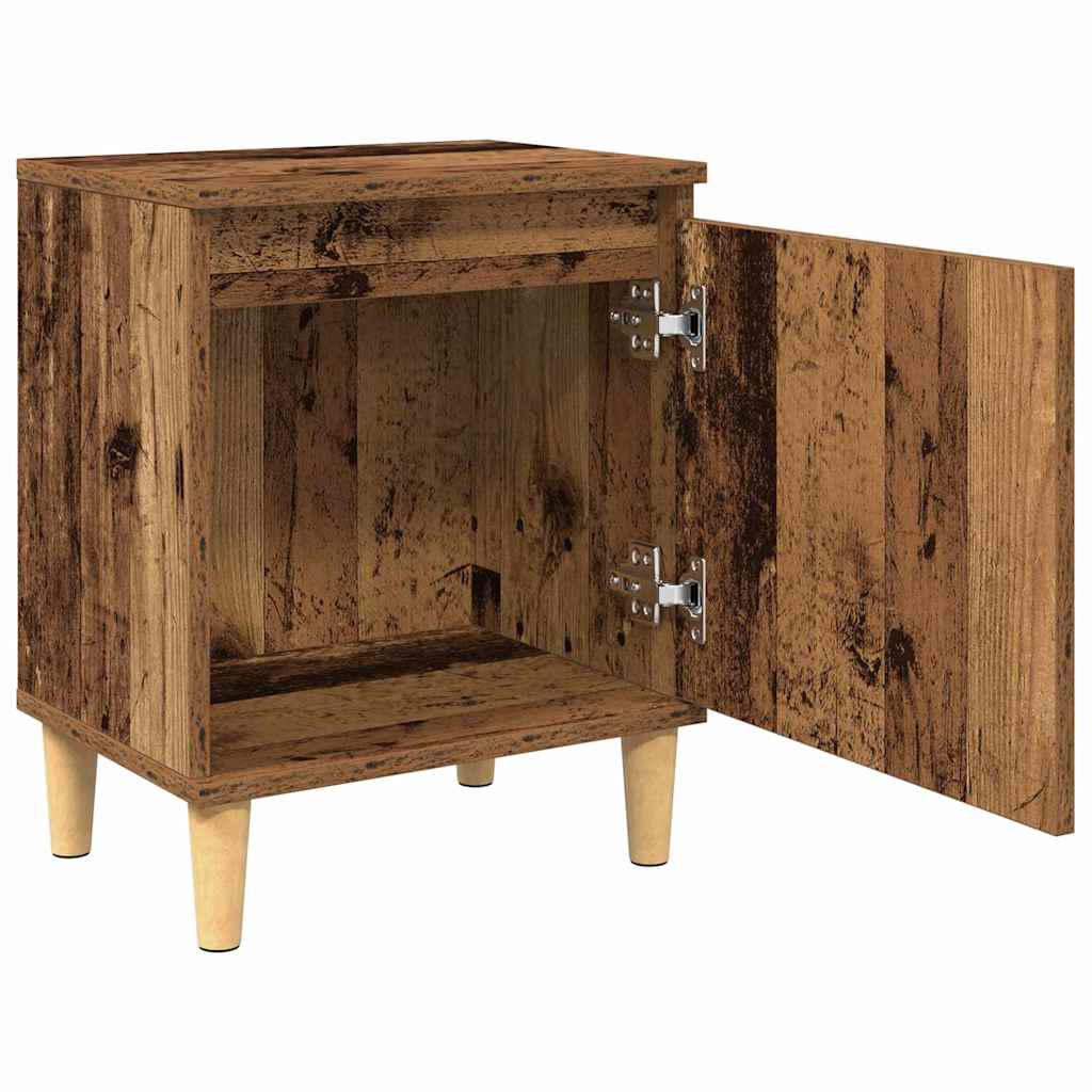 Noćni ormar Staro drvo 40 x 30 x 50 cm Konstruirano drvo