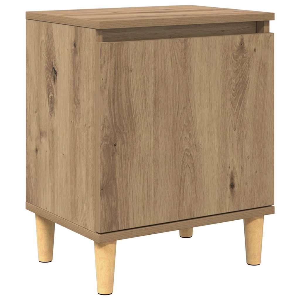 Noćni ormar Umjetnički hrast 40 x 30 x 50 cm Konstruirano drvo