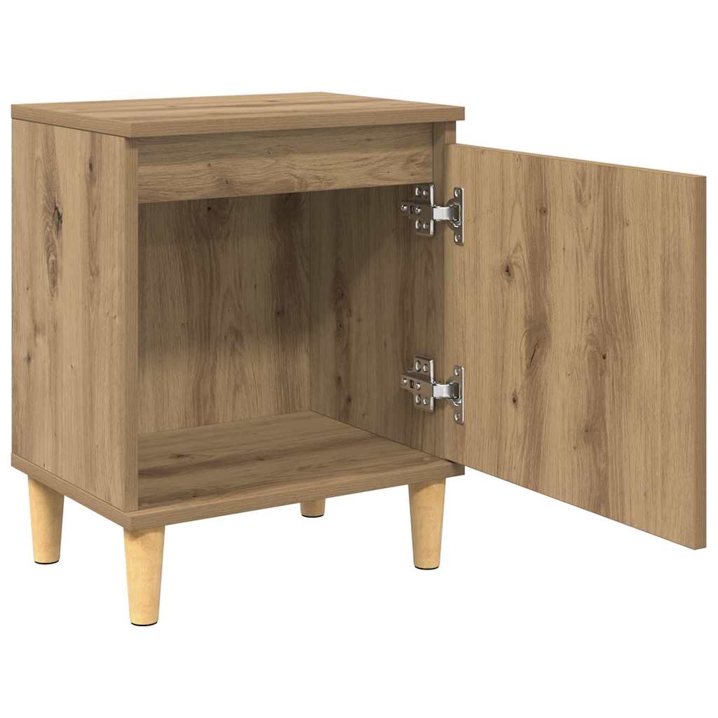 Noćni ormar Umjetnički hrast 40 x 30 x 50 cm Konstruirano drvo