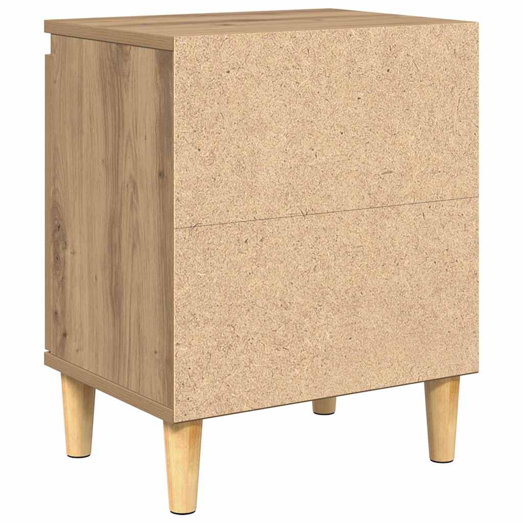 Noćni ormar Umjetnički hrast 40 x 30 x 50 cm Konstruirano drvo