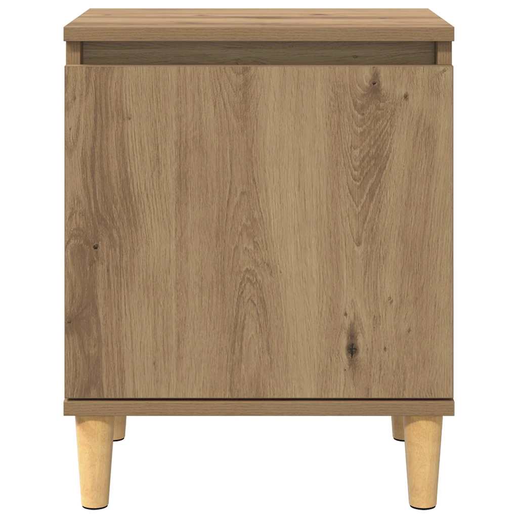 Noćni ormar Umjetnički hrast 40 x 30 x 50 cm Konstruirano drvo