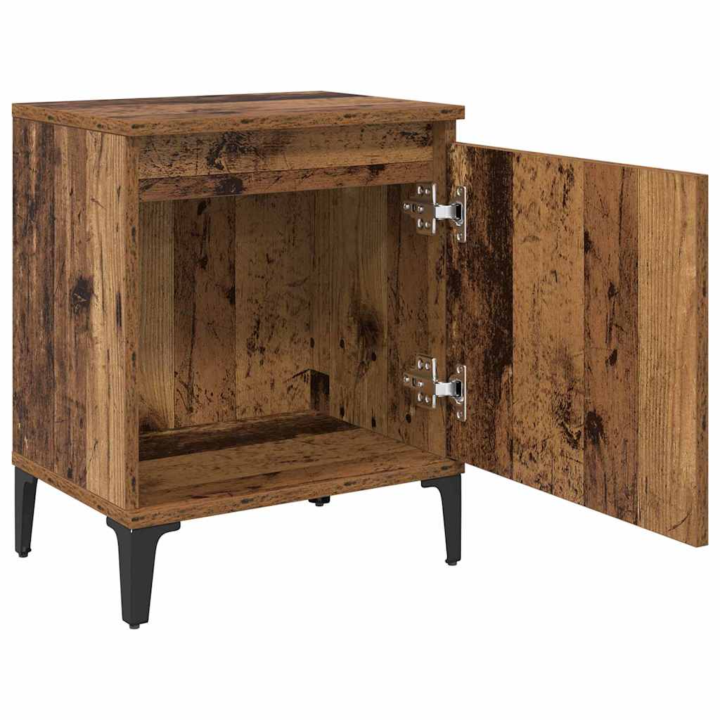 Noćni ormar Staro drvo 40 x 30 x 50 cm Konstruirano drvo